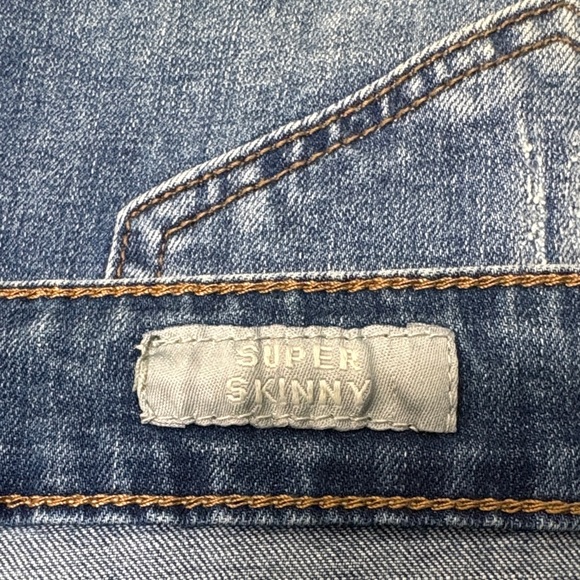 Aeropostale Men’s Dark Wash Super Skinny Jeans - Picture 5 of 7